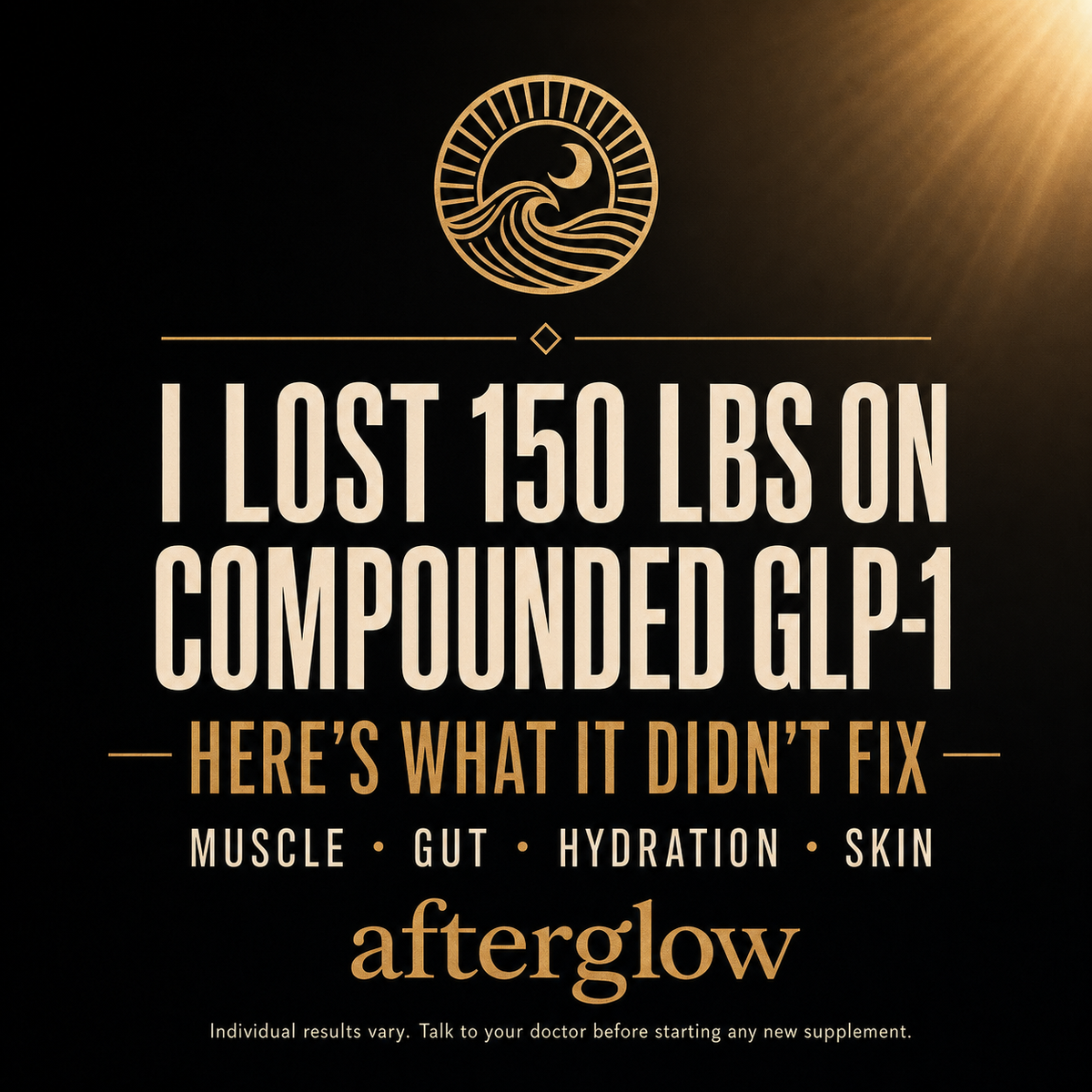 AFTERGLOW founder story quote
